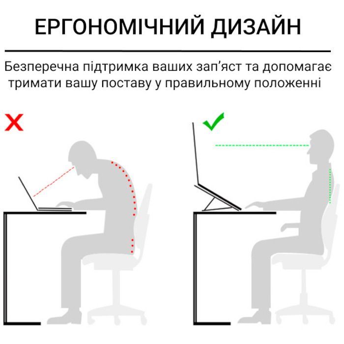 Подставка для ноутбука OfficePro LS320B Black (LS320B) изображение 5