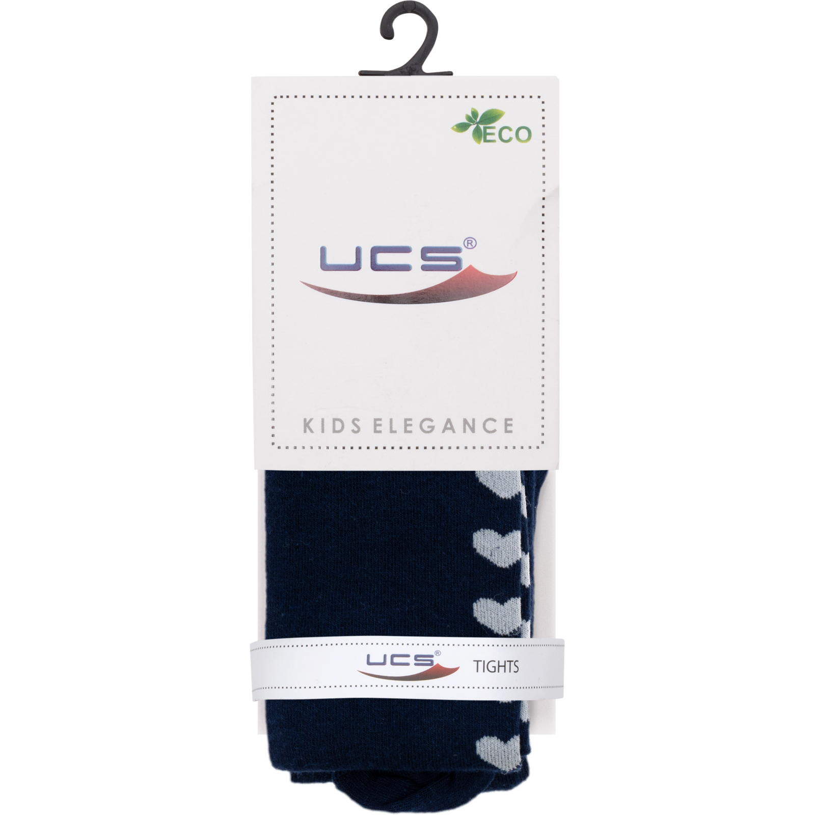 Колготки UCS Socks с сердечками (M0C0301-1443-5G-blue) изображение 3