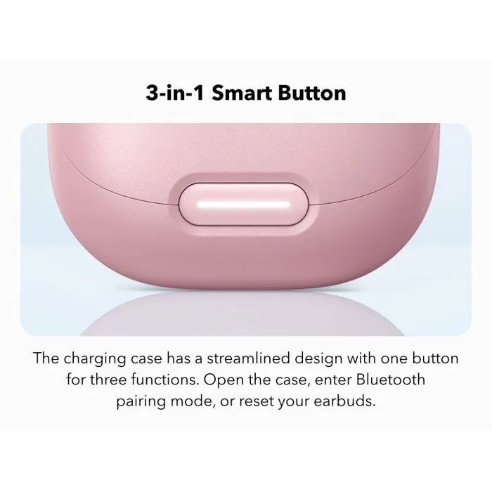 Навушники Anker SoundСore Liberty 4 NC Pastel Pink (A3947G51) зображення 11