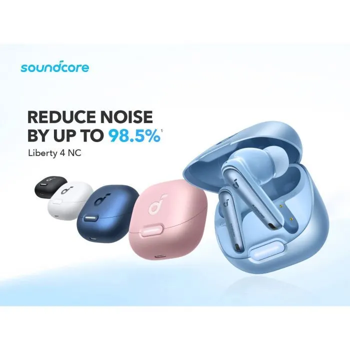 Навушники Anker SoundСore Liberty 4 NC Pastel Pink (A3947G51) зображення 8