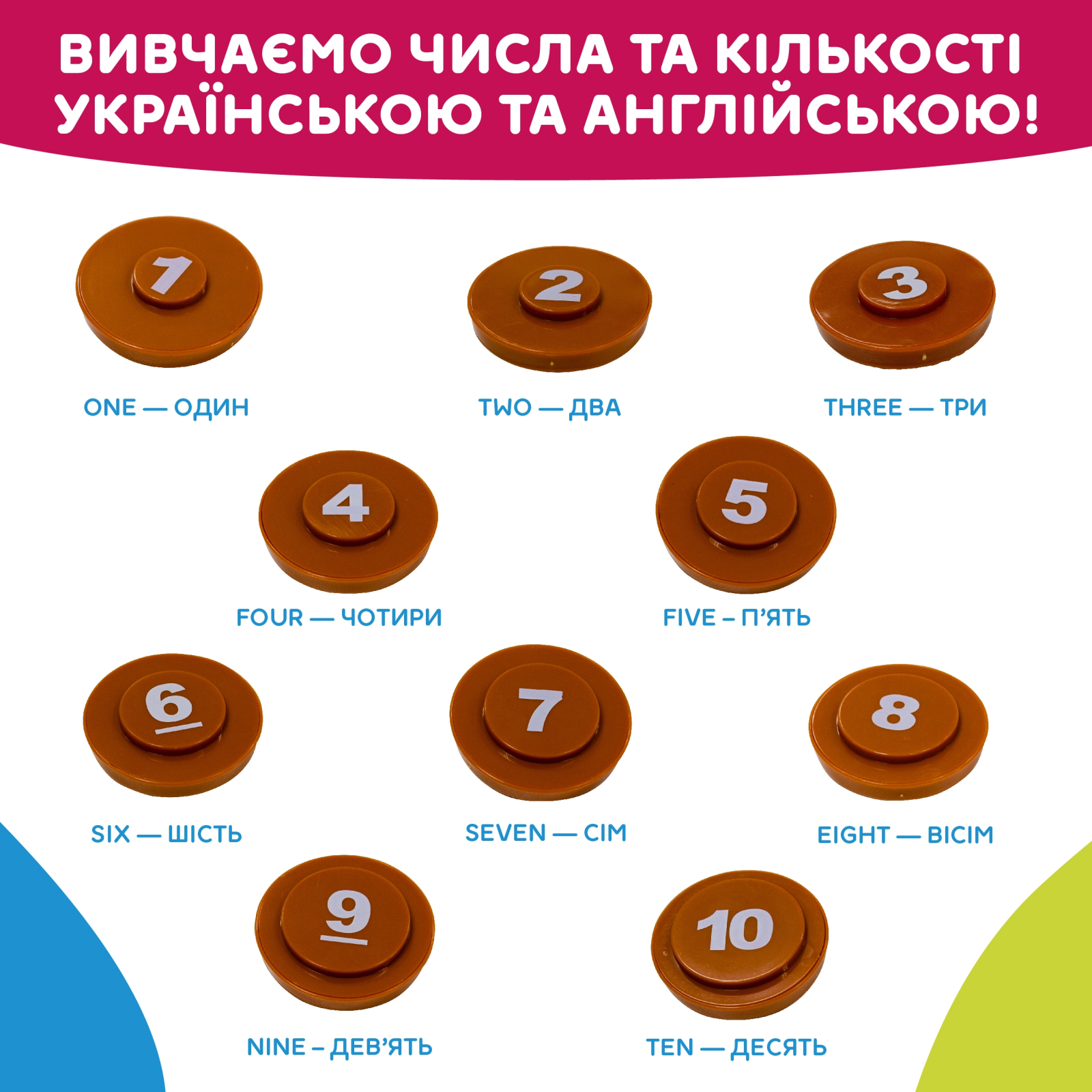 Развивающая игрушка Kiddi Smart Интерактивная обучающая игрушка Smart-Горшочек украинский и английский язык (524800) изображение 12