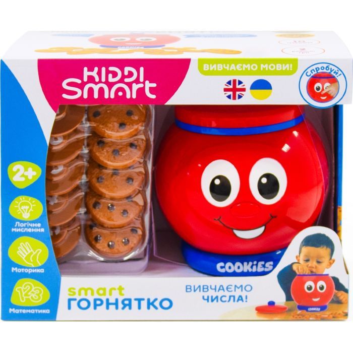 Развивающая игрушка Kiddi Smart Интерактивная обучающая игрушка Smart-Горшочек украинский и английский язык (524800) изображение 8