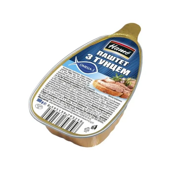 Паштет Hame с тунцем 100 г (8595139793258)