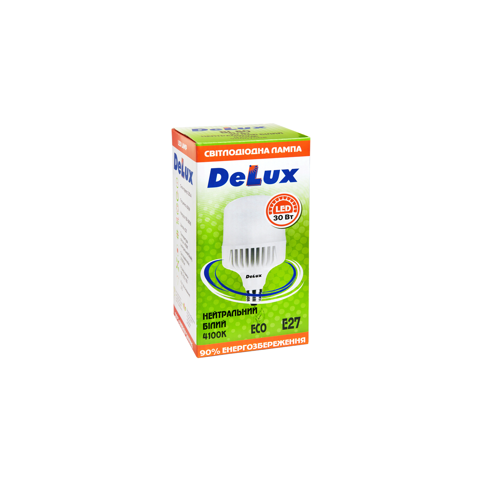 Лампочка Delux BL 80 30w 4000K (90020575) изображение 2