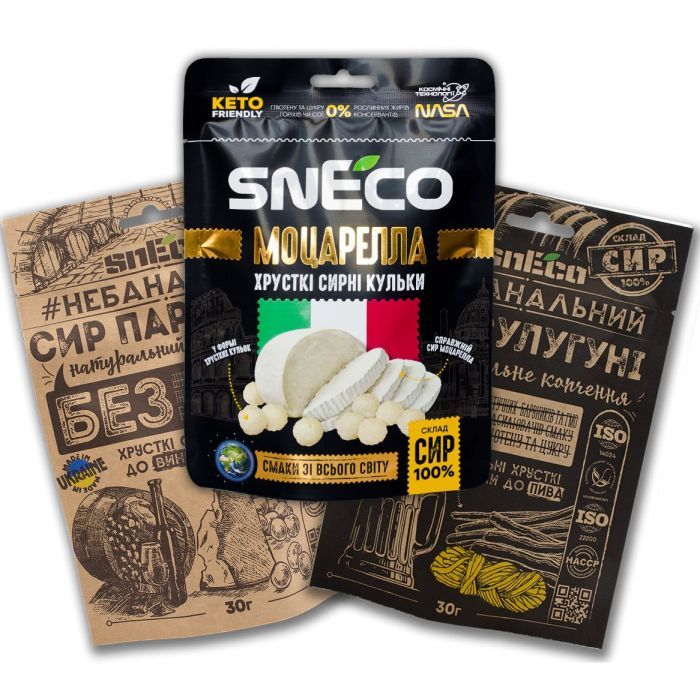 Сыр сушеный snEco Гауда 500 г (4823095805147) изображение 3