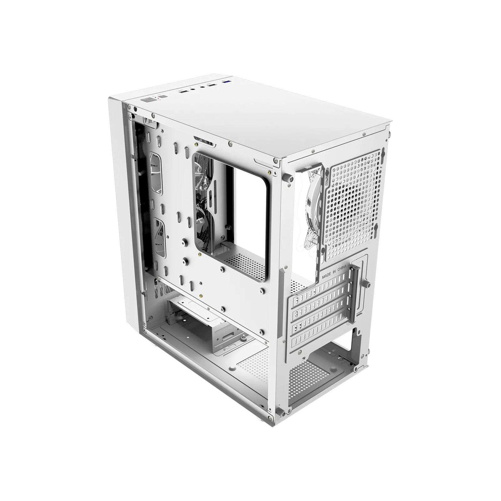 Корпус Logic concept ATOS MESH+GLASS ARGB fans 3x120mm WHITE (AM-ATOS-20-0000000-0002) зображення 8