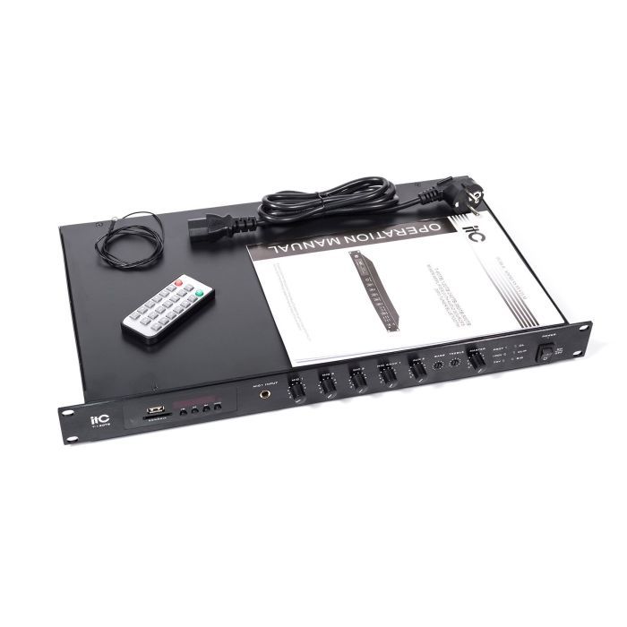 Усилитель ITC 120 Вт з USB/SD/TUNER (T-120TB) изображение 7