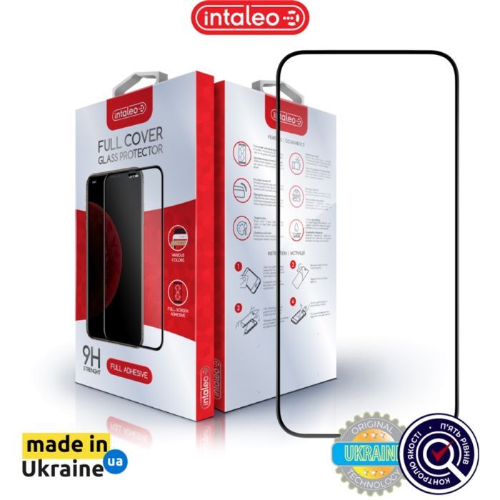 Стекло защитное Intaleo Full Glue Apple iPhone 15 (1283126575242) изображение 2
