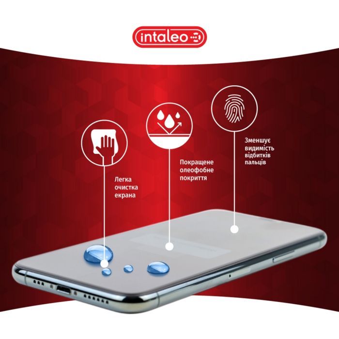 Стекло защитное Intaleo Full Glue Apple iPhone 15 (1283126575242) изображение 6