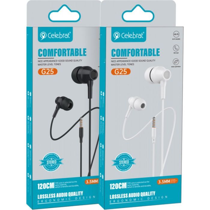 Наушники Celebrat G25 White (1006645) изображение 2