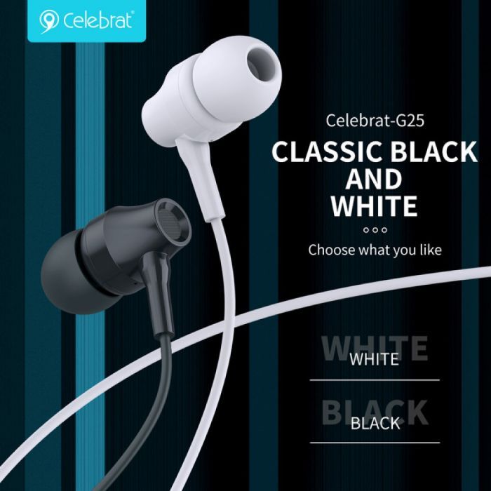 Наушники Celebrat G25 White (1006645) изображение 3