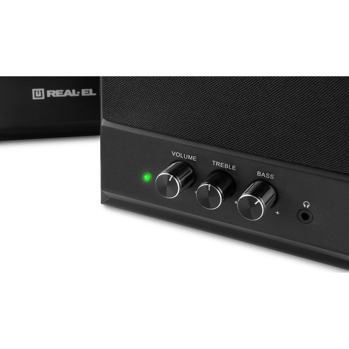 Акустическая система REAL-EL S-305 Black (EL121200012) изображение 8