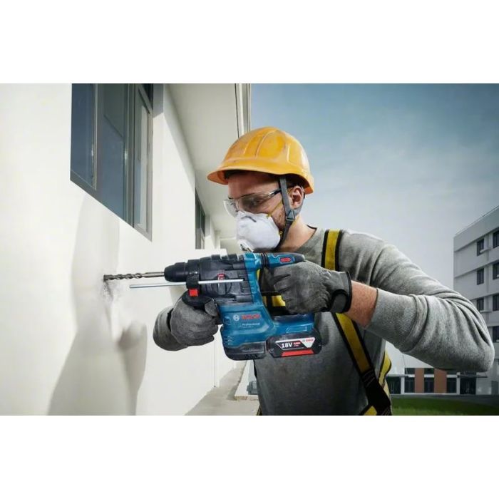 Перфоратор Bosch GBH 185-LI, 18В, SDS-Plus, 1.9Дж, бесщеточный, 1х4.0Ah (0.611.924.022) изображение 2