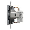 Розетка Schneider Electric ASFORA сталь (EPH2900162) изображение 4