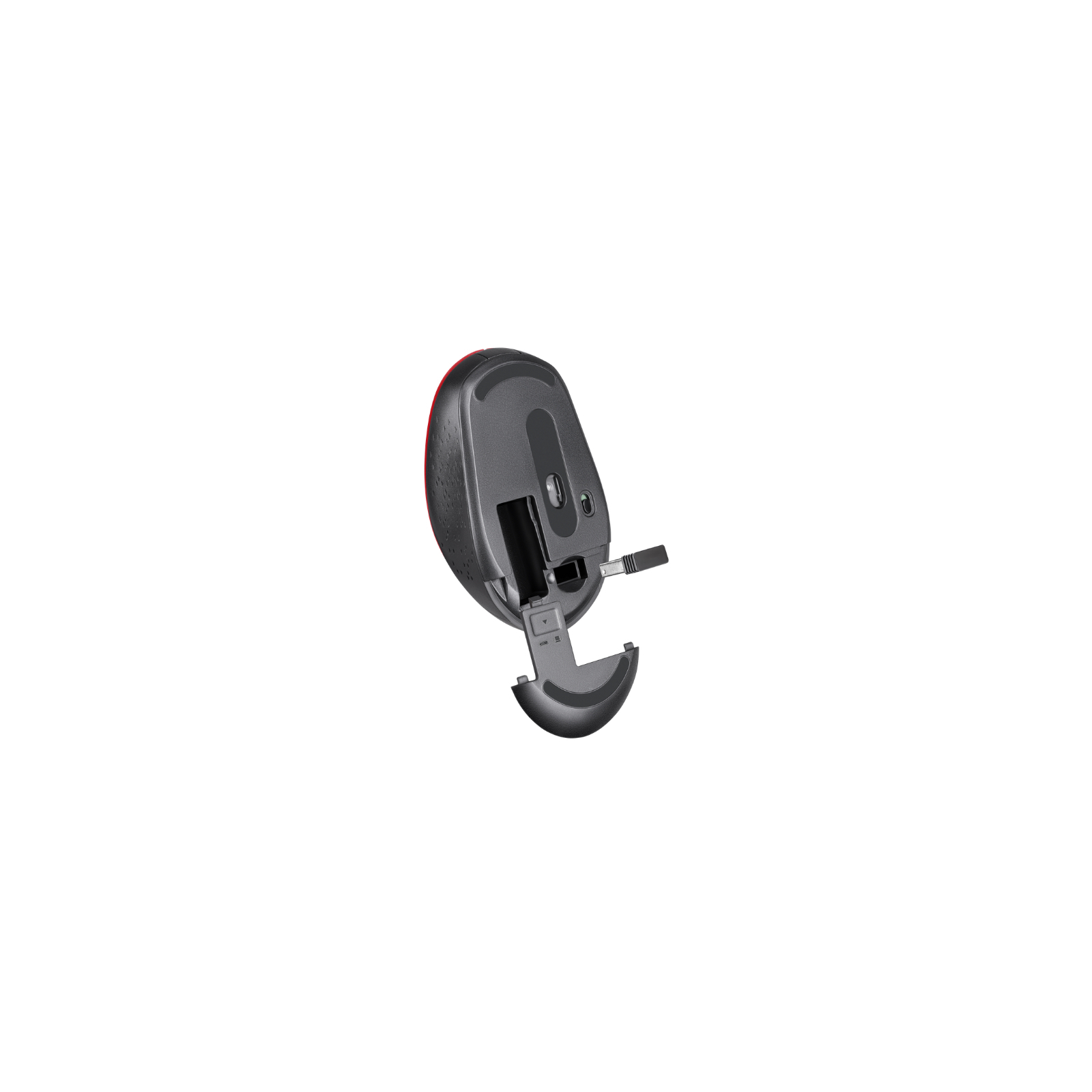 Мышка Defender Auris MB-027 Silent Wireless Red (52026) изображение 2