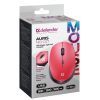 Мышка Defender Auris MB-027 Silent Wireless Red (52026) изображение 4