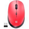 Мышка Defender Auris MB-027 Silent Wireless Red (52026)