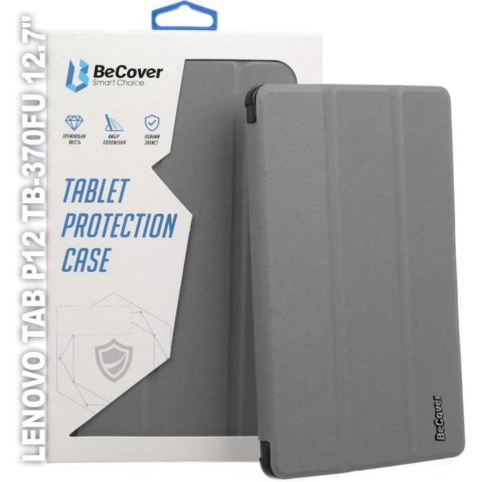 Чехол для планшета BeCover Smart Case Lenovo Tab P12 TB-370FU 12.7" Black (709878)