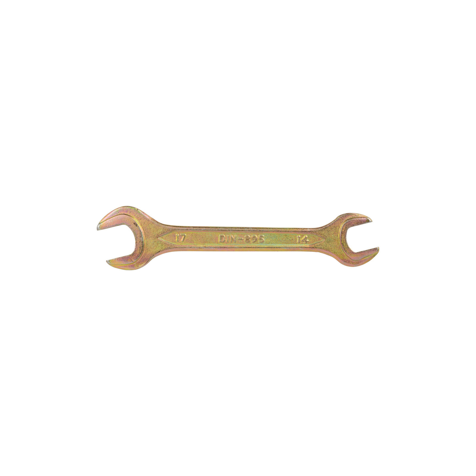 Ключ Sigma рожковый 24x27мм желтый цинк (6025271) изображение 3