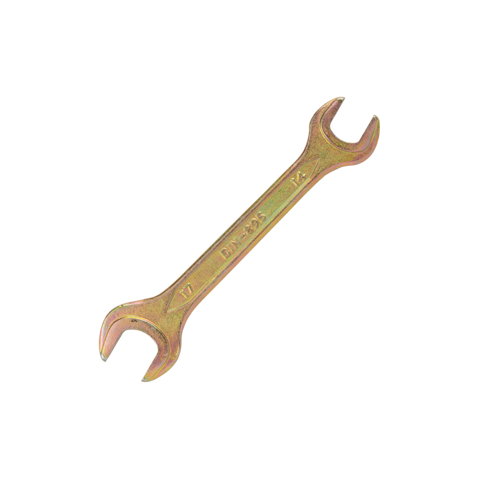 Ключ Sigma рожковый 14x17мм желтый цинк (6025171) изображение 4
