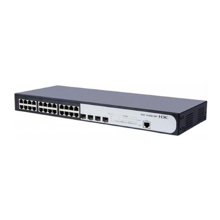 Комутатор мережевий H3C SMB-S1850-28P-PWR-GL
