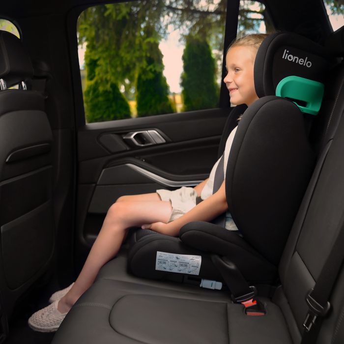 Автокресло Lionelo Hugo I-Size Black Grey 15-36 кг (LO-HUGO I-SIZE BLACK GREY) изображение 7