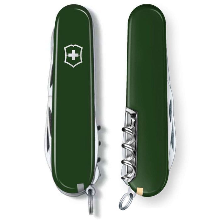 Нож Victorinox Climber 91 мм Зелений (1.3703.4) изображение 3