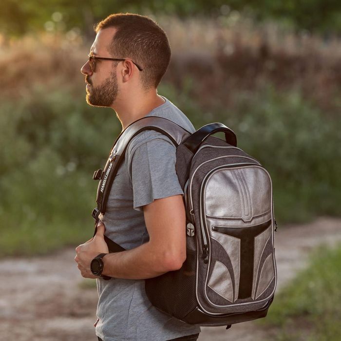 Рюкзак школьный Cerda Mandalorian Casual Fashion Travel Backpack (CERDA-2100003187) изображение 8