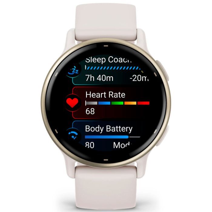 Смарт-годинник Garmin vivoactive 5, Ivory/Cream Gold, GPS (010-02862-11) зображення 2