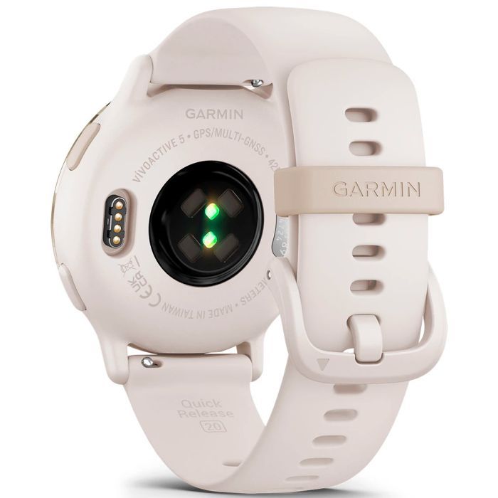 Смарт-годинник Garmin vivoactive 5, Ivory/Cream Gold, GPS (010-02862-11) зображення 5