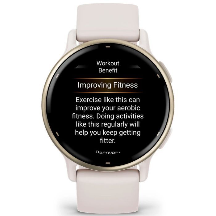 Смарт-годинник Garmin vivoactive 5, Ivory/Cream Gold, GPS (010-02862-11) зображення 6