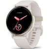 Смарт-годинник Garmin vivoactive 5, Ivory/Cream Gold, GPS (010-02862-11)