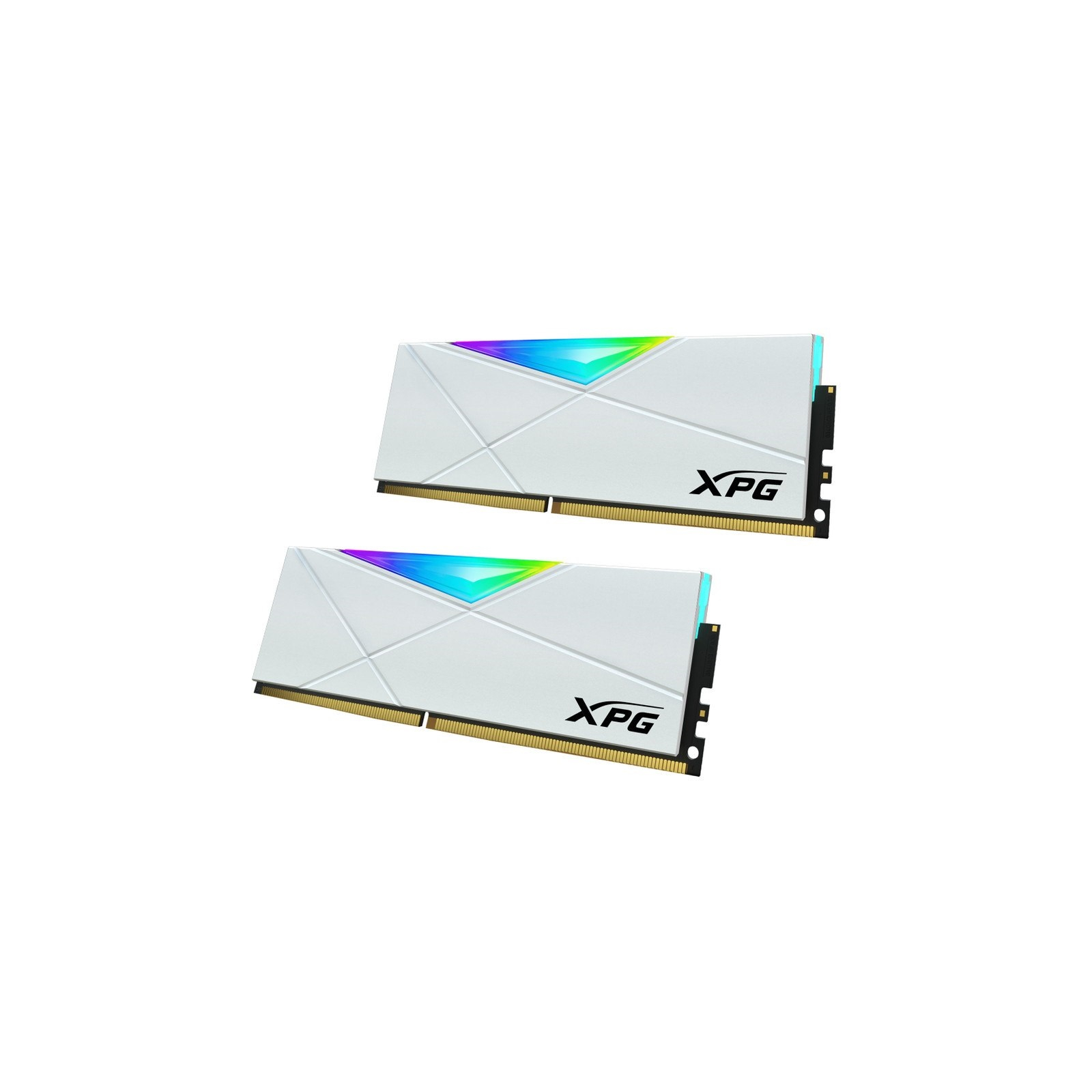 Модуль памяти для компьютера DDR4 64GB (4x16GB) 3600 MHz XPG Spectrix D50 RGB White ADATA (AX4U360016G18I-QCWH50) изображение 2