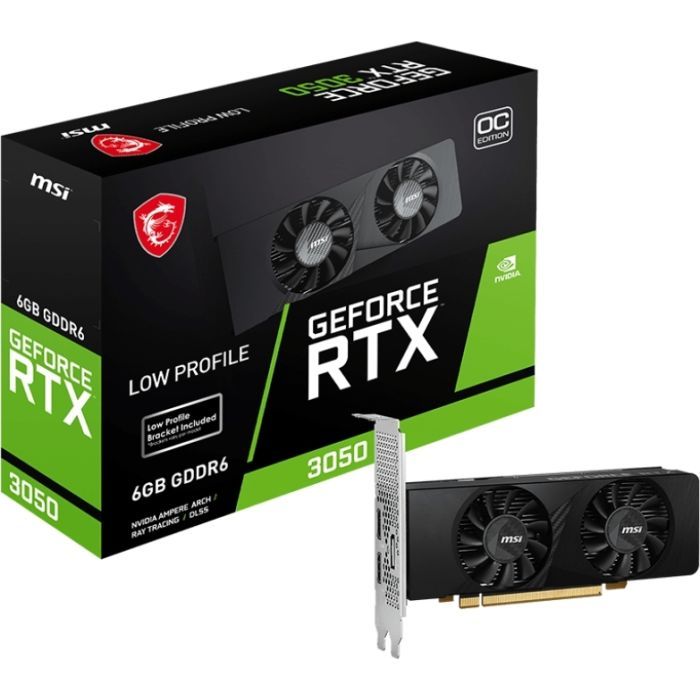 Відеокарта MSI GeForce RTX3050 6Gb LP OC (RTX 3050 LP 6G OC) зображення 6