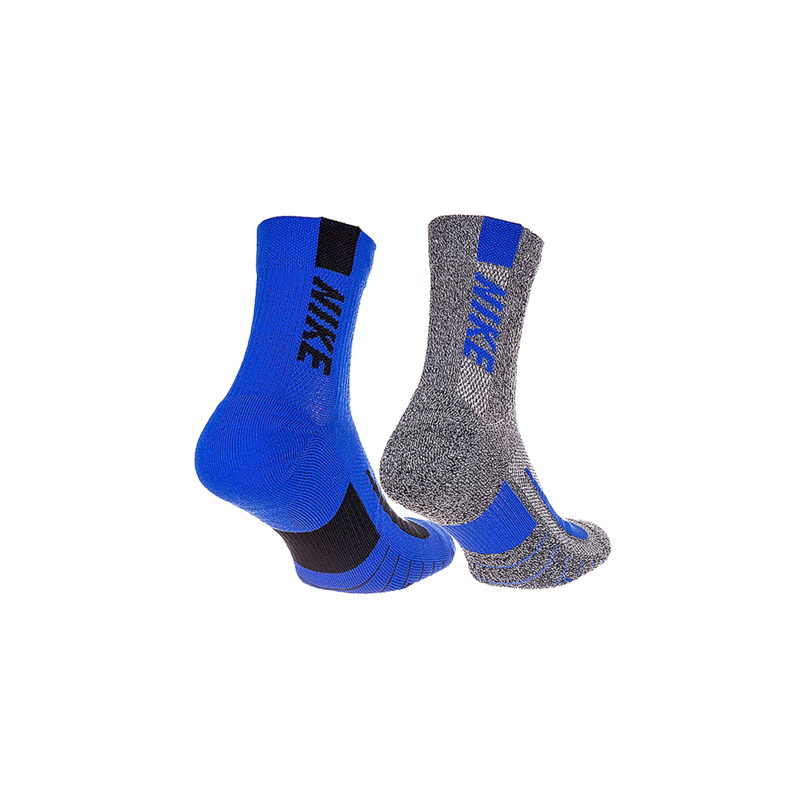 Шкарпетки Nike U NK MLTPLIER ANKLE 2PR - 144 SX7556-937 42-46 2 пари Сірий/Синій (196153841291) зображення 2