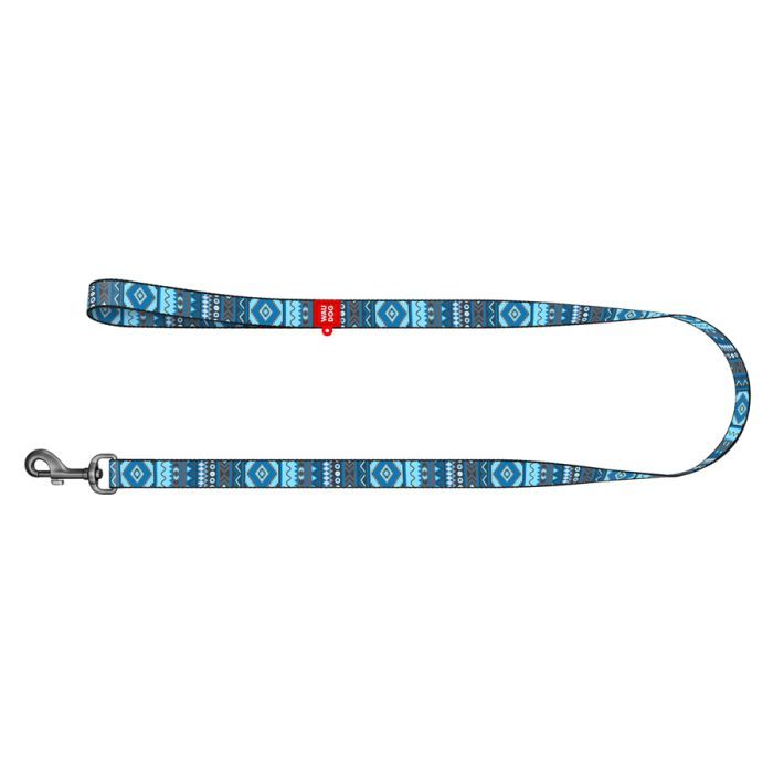 Поводок для собак WAUDOG Nylon "Этно синий" M (4600) изображение 2