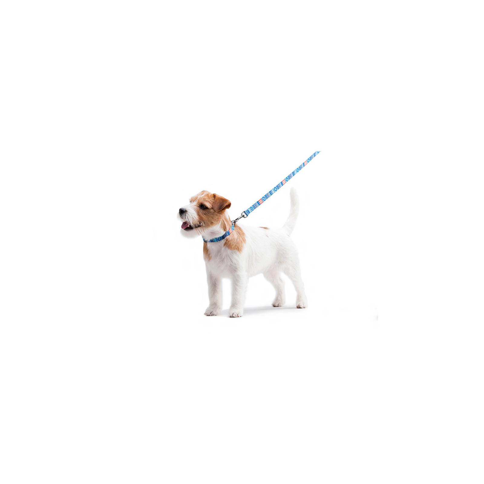 Повідок для собак WAUDOG Nylon "Етно синій" XS (5235) зображення 6