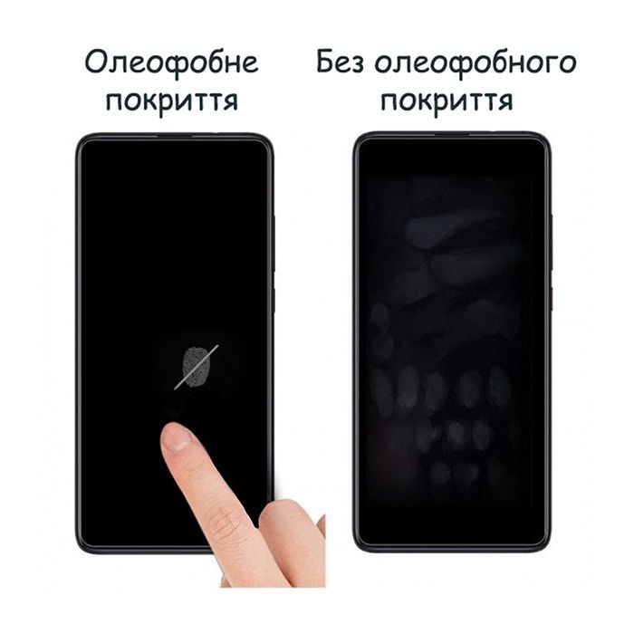 Стекло защитное Drobak Realme C55 Black Frame A+ (535393) изображение 6