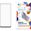 Стекло защитное Drobak Realme C55 Black Frame A+ (535393)