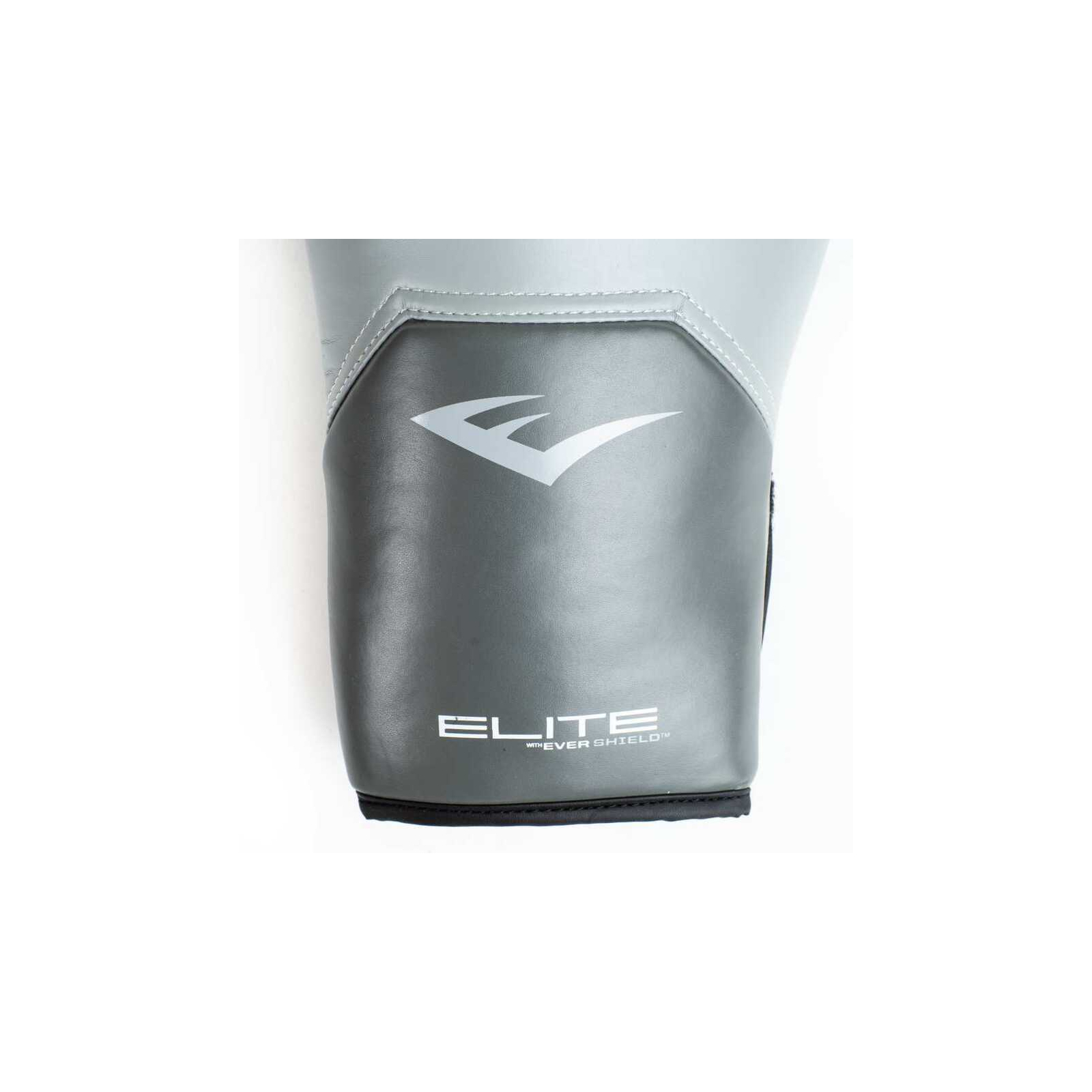 Боксерские перчатки Everlast Elite Training Gloves 870270-70-816 чорний/сірий 16 oz (009283609092) изображение 3