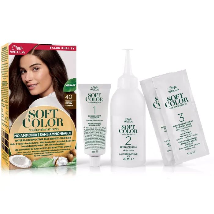 Фарба для волосся Wella Soft Color Безаміачна 70 - Натуральний блонд (3614228865784) зображення 5