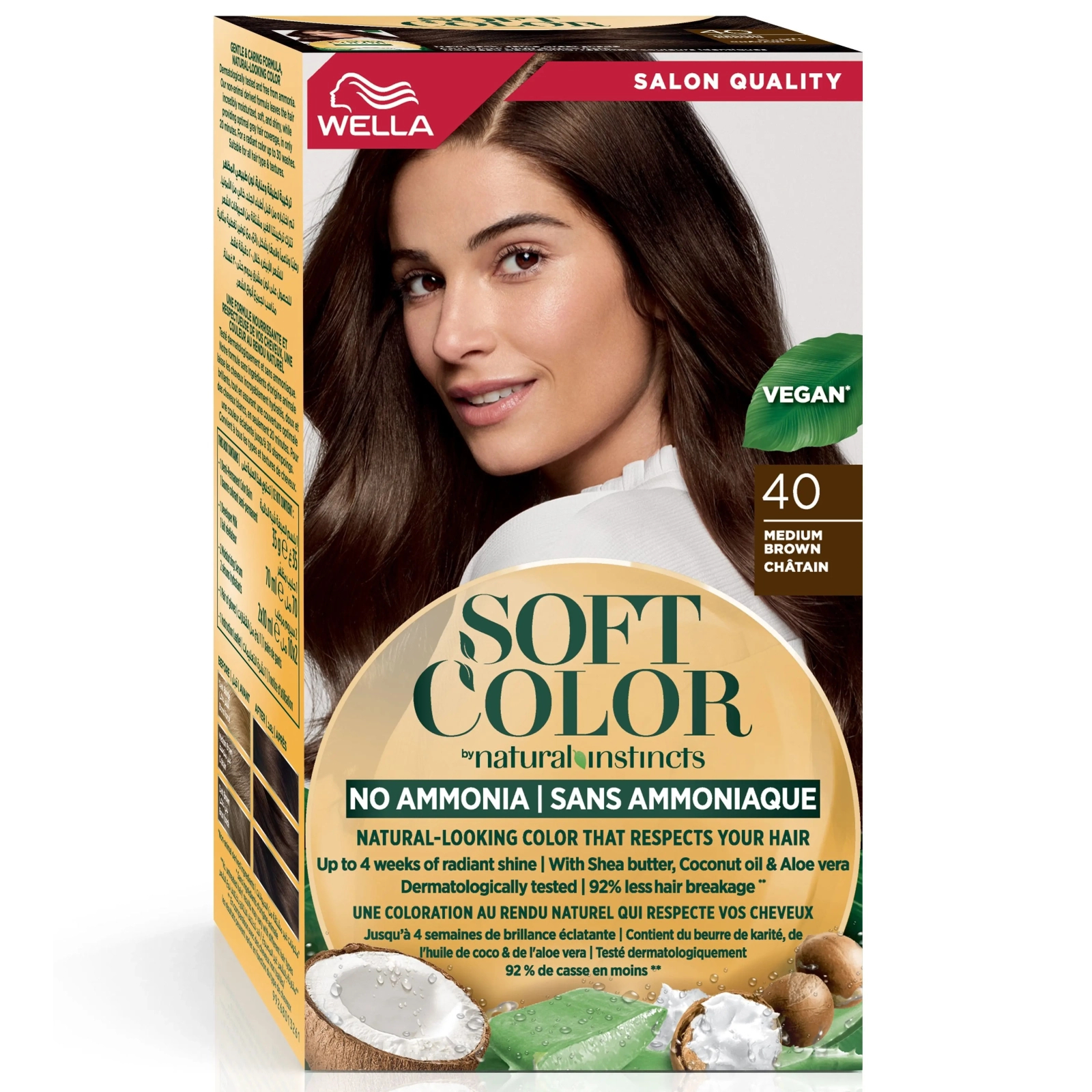 Краска для волос Wella Soft Color Безаммиачная 70 - Натуральный блонд (3614228865784)