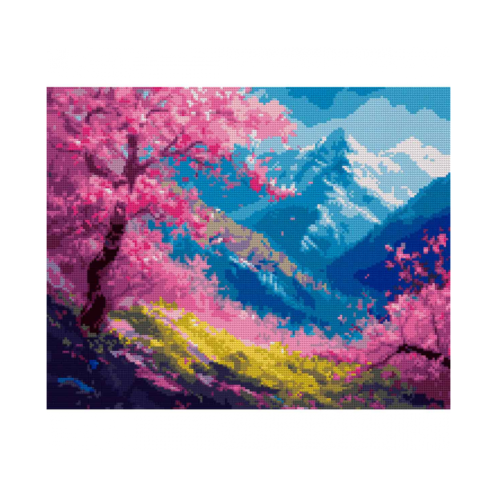Картина по номерам Santi Весна в горах 40*50 см алмазна мозаїка (954817)