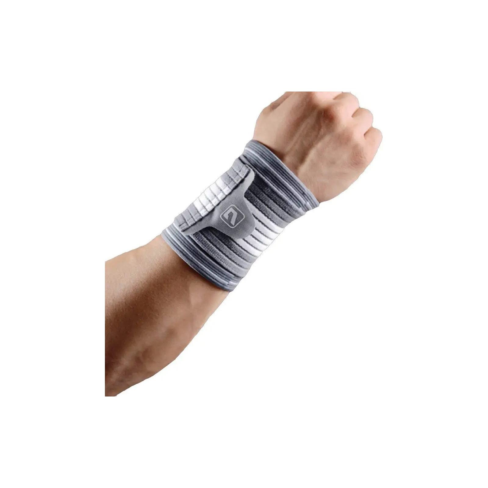 Фиксатор кисти LiveUp Wrist Support LS5672-LXL сірий, білий L/XL (6951376183122) изображение 5