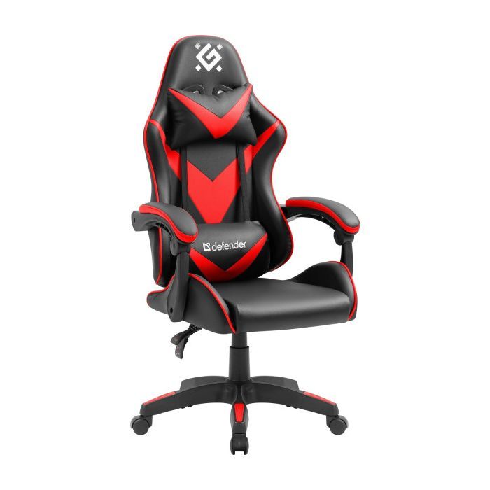 Крісло ігрове Defender xCom Black/Red (64337)