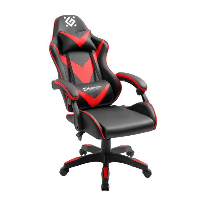 Крісло ігрове Defender xCom Black/Red (64337) зображення 5
