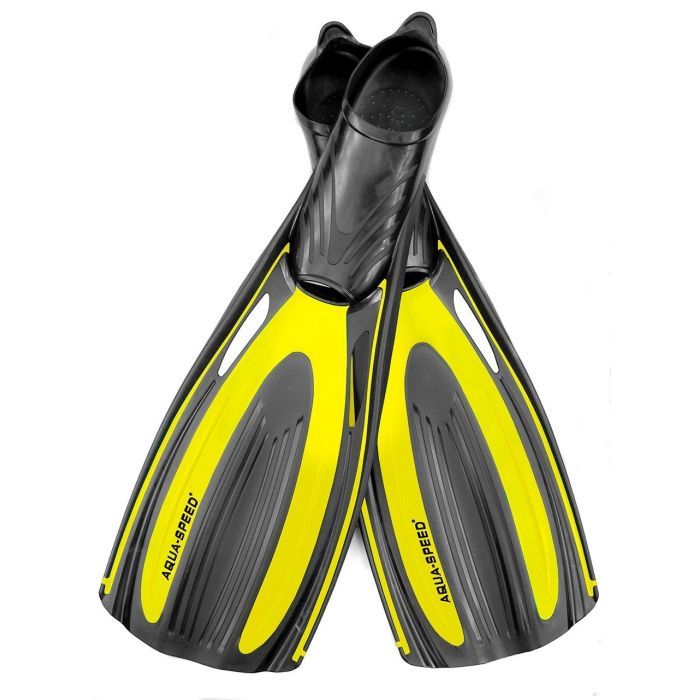 Ласты Aqua Speed Hydro 530-18 4751 чорний, жовтий 42-43 (5908217647511)