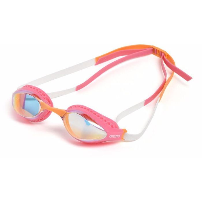 Окуляри для плавання Arena Air-Speed Mirror 003151-202 жовтий, мідно-білий OSFM (3468336362778) зображення 2