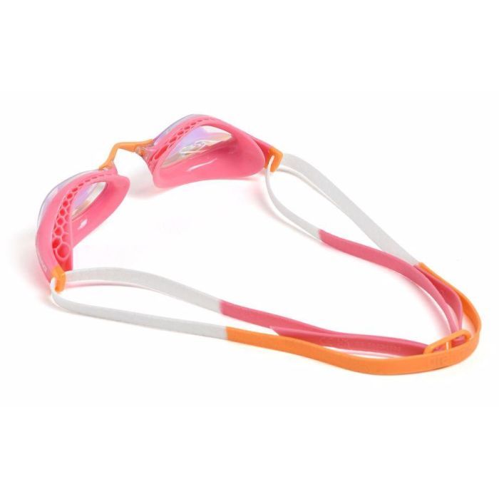 Окуляри для плавання Arena Air-Speed Mirror 003151-202 жовтий, мідно-білий OSFM (3468336362778) зображення 4