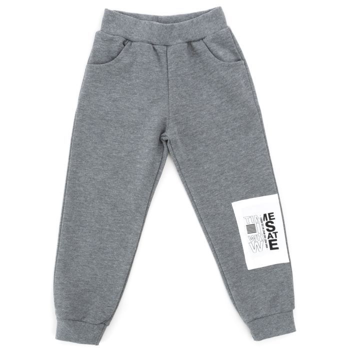 Спортивний костюм дитячий Breeze на манжетах (18372-140B-gray) зображення 3
